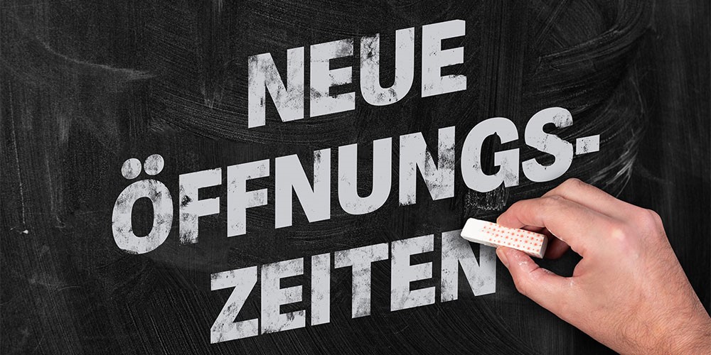 öffnungzeiten