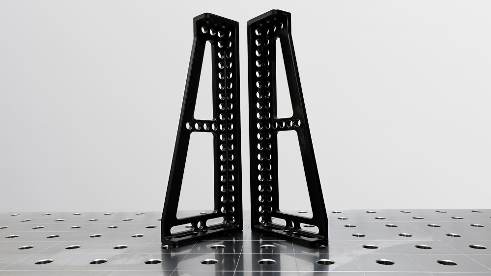 Anschlag- und Stützwinkel 500x195x50mm, links und rechts Art.Nr. HIS16WA500L+R